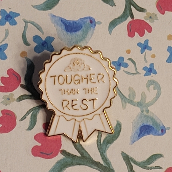 Tougher Than The Rest Enamel Pin - Picture 8 of 8